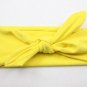 Newborn Bow Knot Cotton Solid Color Headband Fashion Cute Kids Rabbit Ear Elastic Headband Headwrap