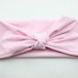 Newborn Bow Knot Cotton Solid Color Headband Fashion Cute Kids Rabbit Ear Elastic Headband Headwrap