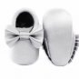 Sole no logo Bowknot baby shoes Soft Bottom Fashion Tassels Baby Moccasin Newborn Babies Shoes PU le