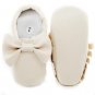 Sole no logo Bowknot baby shoes Soft Bottom Fashion Tassels Baby Moccasin Newborn Babies Shoes PU le