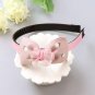 Fashion Children Plastic Headband Cute Big Bows Flower Spot Hairband Girls Lovely Hair Band Headwear