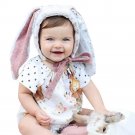 2017 Adorbale Kids Baby Girls Bunny Romper Jumpsuit Dots Short Sleeve Lovely Rabbit Print Cartoon Ou