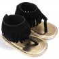 Baby girl sandal tassel soft bottom sandals Toddler Girl Crib Shoes Newborn Flower Soft Sole Anti-sl