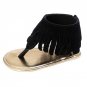 Baby girl sandal tassel soft bottom sandals Toddler Girl Crib Shoes Newborn Flower Soft Sole Anti-sl