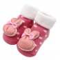 Wholesale Baby Socks Anti-Slip Cotton Newborn Infantil Baby Sock Cartoon Animal Slippers Boots Unise