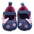 Baby Shoes Girls First Walker Butterfly Soft Sole Toddler Prewalker Shoes chaussures de bebe fille W