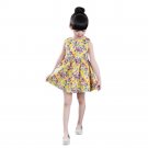 New 2017 European Style Baby Girls Dress Summer Cotton Sleeveless Flowers Floral Dresses Vestido Inf