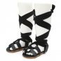 Baby Shoes Baby Newborn Bandage Cross-tied Sole Shoes Girl Soft Comfortable Toddler Crib Prewalker