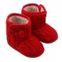 Baby Bowknot Soft Sole Winter Warm Shoes Boots children footwear correrning shoes