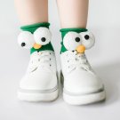 Kids Socks Big Eyes Cotton Cartoon 3D Design Toddler Socks Children Clothing Accessory Girls Boys Bi