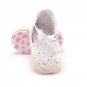 Girls Knitting First Walker Shoes Sandalias Crochet Baby Shower Soft Sole Anti-Slip Bow Infant First