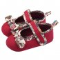 Baby Soft Sole Crib Warm Walker Shoes Cloth Red,White children footwear shoes for kids