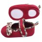 Baby Soft Sole Crib Warm Walker Shoes Cloth Red,White children footwear shoes for kids