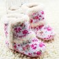 2017 Real Sale Solid Cotton Fabric Buckle Strap Buckle All Seasons Cotton Baby Snow Boots Soft Crib