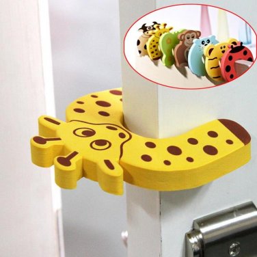 5 PCS/LOT High Quality Baby Care Safety Door Stopper Protecting Product Children Kids Safe Carton An