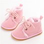 Delebao Cotton Shallow Baby Shoes Lace-Up Solid For Autumn Winter Warm Baby Girl Shoes High Quality