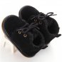Delebao Cotton Shallow Baby Shoes Lace-Up Solid For Autumn Winter Warm Baby Girl Shoes High Quality