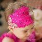 1pcs Baby Hair Band Feather Flower Hair Bow Head Band Baby Girl Hair Accessories Baby Girl Headbands