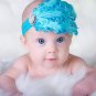1pcs Baby Hair Band Feather Flower Hair Bow Head Band Baby Girl Hair Accessories Baby Girl Headbands