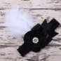 Kids Sparking Rhinestone Feather Headband Girl Headband Flower Hair Bow Headwear Hair Band Accessori