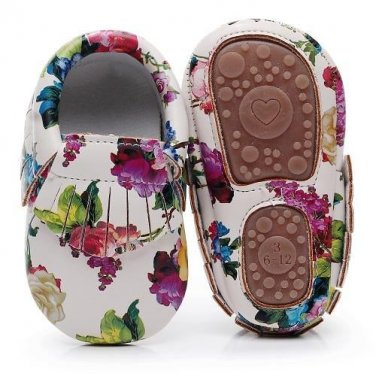 New hard sole toddler moccasins soft PU Leather Fringe baby shoes Non-slip first walkers shoes for 0