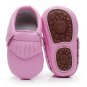 New hard sole toddler moccasins soft PU Leather Fringe baby shoes Non-slip first walkers shoes for 0