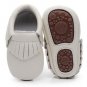New hard sole toddler moccasins soft PU Leather Fringe baby shoes Non-slip first walkers shoes for 0