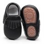 New hard sole toddler moccasins soft PU Leather Fringe baby shoes Non-slip first walkers shoes for 0