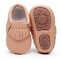 New hard sole toddler moccasins soft PU Leather Fringe baby shoes Non-slip first walkers shoes for 0