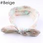 1 pc Lovely Girls Turban Rabbit Ears Headband Cute Girl Flower Cotton Hairband Kids BowKnot Head Wra