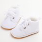 Vintage Rubber Bottom Winter Baby Shoes Boots Non-Slip Newborn Infant T-tied First Walkers Super War