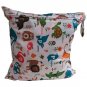 Reusable Diapers Bag Zipper Storage Bags Waterproof Collecting Baby Cloth Diapers Wet Dry Bag fralda