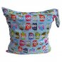 Reusable Diapers Bag Zipper Storage Bags Waterproof Collecting Baby Cloth Diapers Wet Dry Bag fralda
