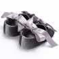 2017 New Summer S M L 5 Colors Flock Bow Baby First Walkers Anti-slip Toddler Shoes Baby Summer Shoe