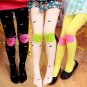 Autumn New High Quality children girls tights  Velvet candy colors Cute Cat Fish Tights for baby kid