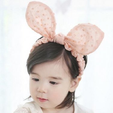 Bunny ears Wire Headband Little girls Hair band Kids Hair Accessories Easter Bunny Children Gift New