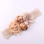 Shabby Lace Girls Headband Chic Flower Children Headband Hair Bow Flower Headband for Girl hair bow