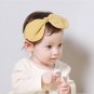 2017 kawaii flower rabbit ears baby girls kids children bow turban headband hair head band haar acce