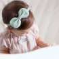 2017 kawaii flower rabbit ears baby girls kids children bow turban headband hair head band haar acce