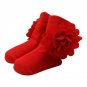 Baby Socks Toddlers Infants Cotton Ankle Bow Socks Baby Girls Princess Bowknots Socks Anti Slip Lace
