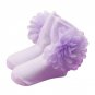 Baby Socks Toddlers Infants Cotton Ankle Bow Socks Baby Girls Princess Bowknots Socks Anti Slip Lace
