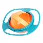 Universal Gyro Bowl 360 Rotate Spill-Proof Baby Feeding Dish Cute Baby Gyro Bowl Children\'s Baby Ta
