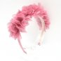 2018 new fashion chiffon silk flower around the head children fashion hair accessories with non wrin