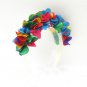 2018 new fashion chiffon silk flower around the head children fashion hair accessories with non wrin