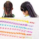 Fashion 6Pcs/1 Set Girls Children Colorful Lovely Hair Accessories Polymer Clay Hair Band Hair Braid