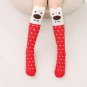 New Design Girl Boy Cartoon Cotton Knee High Middle Tube Cute Pattern Socks For Children M09