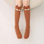 New Design Girl Boy Cartoon Cotton Knee High Middle Tube Cute Pattern Socks For Children M09