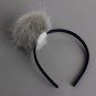1PCS New Cute Extra Large Hair Ball Ear Hair Hoop Boutique Baby Hairbands Princess Headwear Girls Ac