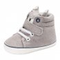 1 Pair Autumn Baby Shoes Kid Boy Girl Fox Head Lace Cotton Cloth First Walker Anti-slip Soft Sole To