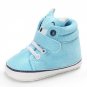 1 Pair Autumn Baby Shoes Kid Boy Girl Fox Head Lace Cotton Cloth First Walker Anti-slip Soft Sole To